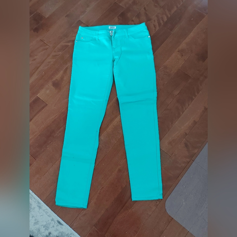 Celebrity Pink Vibrant Green Pants